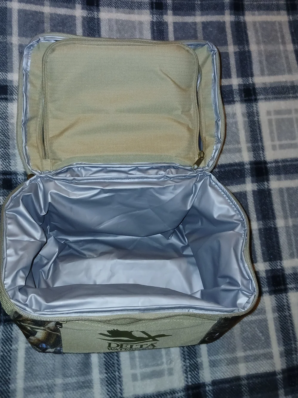 Tan Camouflage Cooler Bag